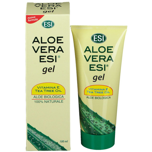 Esi - Aloe Vera Gel Vitamina E Tea Tree Oil Confezione 100 Ml